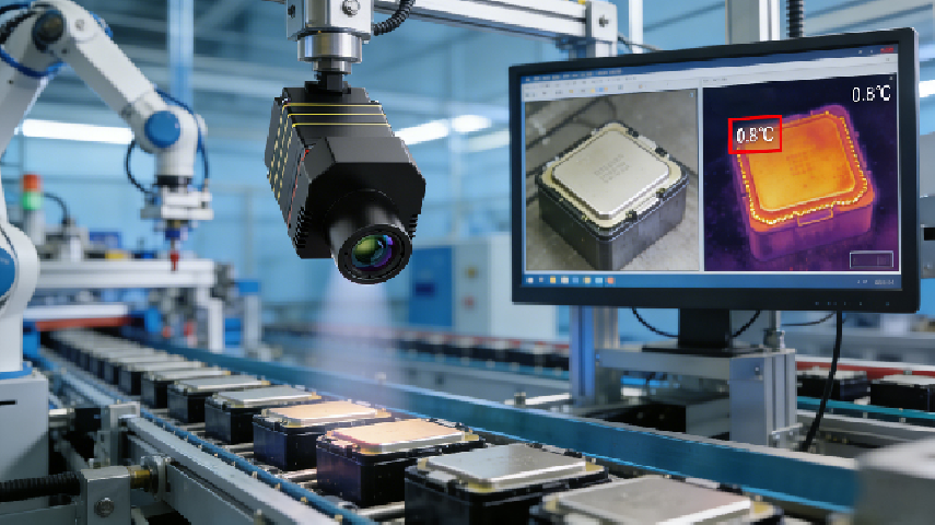红外热像仪：守护电池安全，TN460 精准锁定漏液隐患